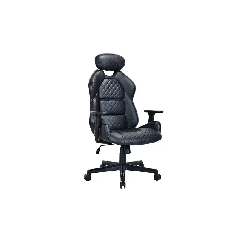 Кресло  PREMIUM "Tokyo EX-595", регулируемый подголовник, рециклированная кожа, черное, 532975 главное фото