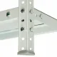 Стеллаж металлический  "MS Plus-185/30-4", 1850х1000х300 мм, 4 полки, регулируемые опоры, 291104, S241BR153402. Фото товара с разных ракурсов.