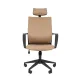 Кресло руководителя CHAIRMAN 545ПГ Россия экокожа бежевый. Фото товара с разных ракурсов.