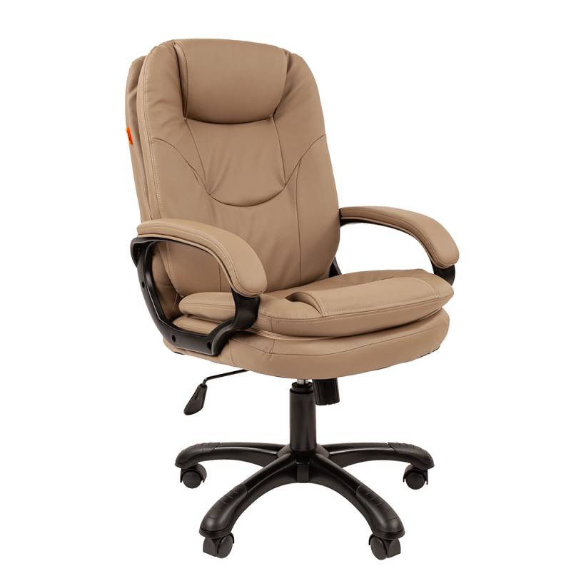 Офисное кресло Chairman 668 Россия экопремиум бежевый (новый) главное фото